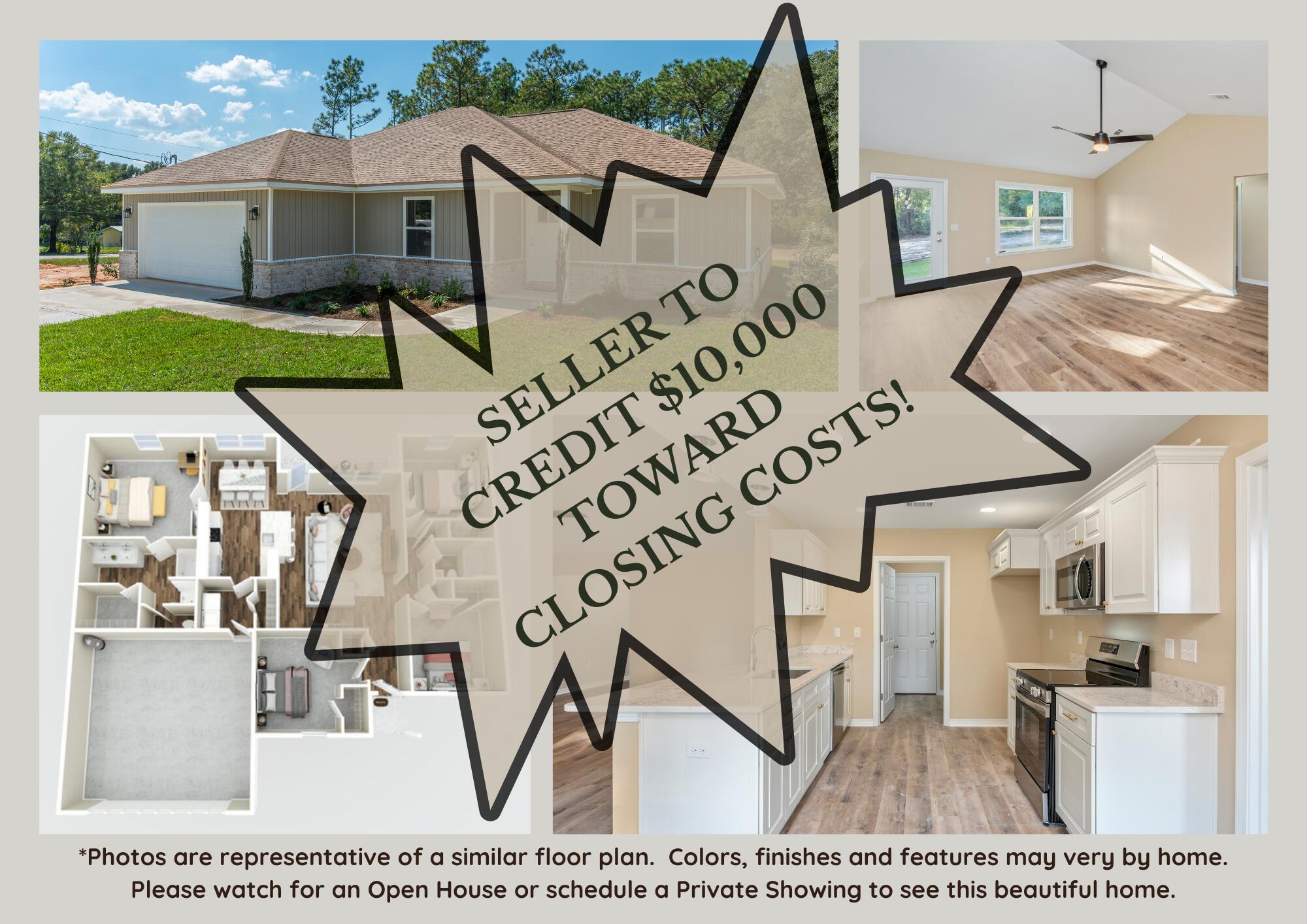 This brand new home by Clary Custom Builders is almost ready for its very first owners-and trust us, it's worth the wait! Crafted with quality, care & meticulous attention to detail, this beauty has an open, split-bedroom floorplan with cathedral ceiling in the living area, tray ceiling in the master suite & an inviting covered back porch, perfect for relaxing or entertaining. The kitchen features high-end finishes, large pantry & elegant touches to elevate everyday living. The luxurious master bath is your very own private retreat - with dual vanity, separate shower & soaking tub, private water closet & an expansive walk-in closet. Outside you'll fall in love with the big yard shaded by majestic old oak trees-a beautiful, rare find! Come to our Open House or schedule a Private Showing!