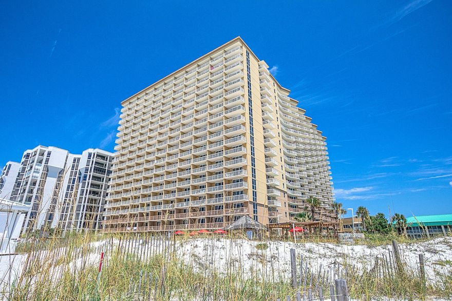BEST PRICED in Pelican Beach! Incredible opportunity to own a 1 bed + BUNKS condo at Pelican Beach! Located directly on the famed beaches of Destin...enjoy sun-splashed days of swimming, biking, and relaxing before coming home to this super spacious 1 bedroom condo with incredible Gulf views. This beach inspired condo offers a large master suite with a private bathroom, hallway bunks, and a guest bath. This condo is fully furnished and rental ready. Unit 106 has stunning Gulf views from the balcony and not to mention overlooks the NEW beachside 114 ft zero entry pool with a 12 seat spa! Also, first floor means NO elevator waits and quick access to the beach!