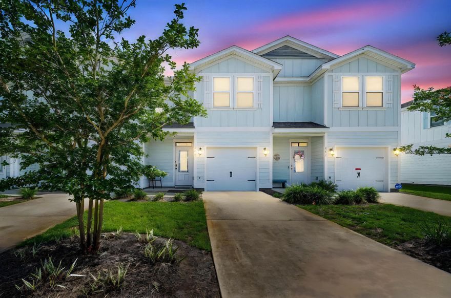 Welcome to Miller's Crossing, a charming STR-restricted community in the heart of Santa Rosa Beach. This is more than a townhome--it's your space, your sanctuary, located less than 10 minutes from the Gulf.This move-in-ready 3-bedroom, 2.5-bathroom home showcases durable, stylish LVP flooring throughout, offering a seamless blend of comfort and modern design.The heart of the home is the open kitchen, featuring granite countertops, stainless steel appliances, and a cozy breakfast bar--perfect for slow mornings with coffee or a glass of wine while cooking your favorite meal. The spacious living area flows effortlessly, creating a welcoming place to relax, host, or recharge.The attached 1-car garage provides added convenience and storage.This home is virtually staged. With top-rated schools, parks, the library, and community centers just around the corner, this location blends accessibility with the relaxed charm Santa Rosa Beach is known for.

Easy access to community perks include green space, dog park, Padgett Park, and the Coastal Branch Library. Local dining favorites like The Bay, Farm and Fire, and North Beach Social are just down the road on Chat Holley.

Located just:

10 minutes to 30A's white-sand beaches
5 minutes to Choctawhatchee Bay with public boat launch
15 minutes to rare coastal dune lakes
4 minutes to South Walton High School
11 minutes to Emerald Coast Middle School
Under 5 minutes to Walton County Chamber of Commerce & Boys & Girls Club

Rental income potential: This home generated $28,200 in rental income last year, making it a strong option for investors seeking a long-term rental property.

Whether you're starting fresh, downsizing, or investing smartly, this home offers the lifestyle you've been looking for. Perfect as a full-time residence or income-producing long-term rental.  

Don't miss this opportunity. Schedule your private showing today!

HOME FINANCING OPTION LINK: https://mortgageoptions.wf.com/listings/64-Crossing-Ln-Unit-E-Santa-Rosa-Beach-FL-32459/853977_rpid

