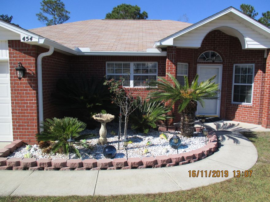 Cul de sac , beautiful home in well kept neighborhood, predominantly Military, park in neighborhood, south of I-10, easy access to hwy 85 and 90. neighborhood watch online, safe for children and pets. close to schools and shops, fire department and ambulance 3 minutes away. HOUSE HAS NEVER BEEN SMOKED IN, WELL MAINTAINED, Very quiet, High speed internet.