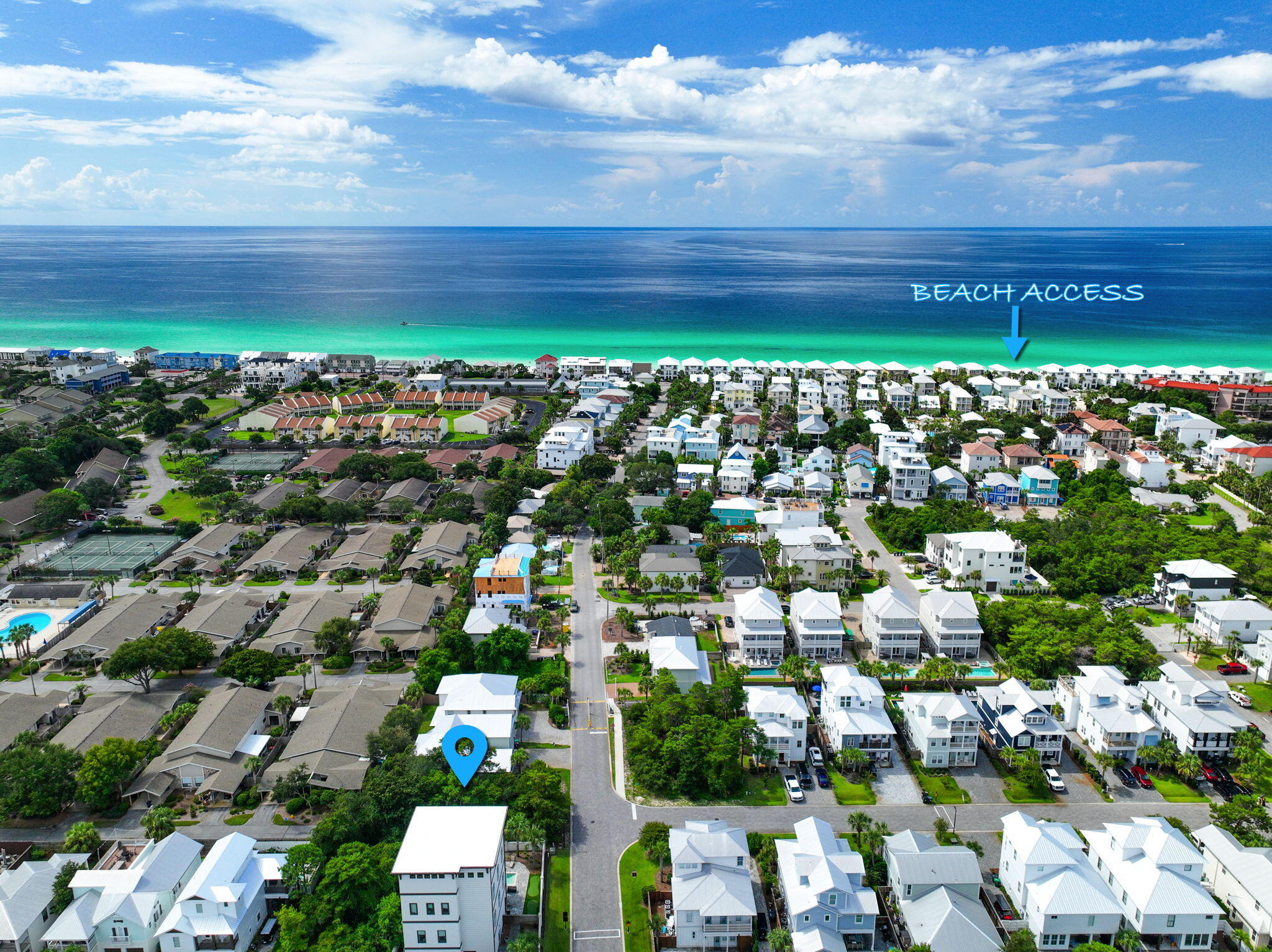 Grab this opportunity in the historic Community of Frangista Beach to build your custom Beach House, 2nd Home or Vacation rental property. Located just 13 lots from the sugar white sand & emerald green waters of the Gulf with DEEDED BEACH ACCESS with a gate & a shower, community pool, several Gulf front restaurants & local coffee shops are a short walk or golf cart ride away. Top-rated golf courses, dining, entertainment, and abundant shopping options are close by. Start planning the custom Home & beach lifestyle you've dreamed of.