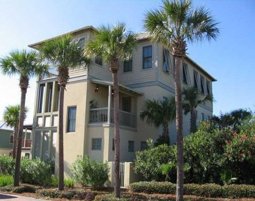 Gulf View property located South of Highway 30A, with dedicated beach access that sits between between Rosemary Beach and Alys Beach. Sunset Beach is a gated community with gate guard. This town house was recently redecorated with new furniture and light fixtures throughout. New appliances include tankless water hearter, dishwasher, gas range, microwave, washer dryer and weber deluxe gas grill. It is a short walk or bike ride to enjoy great restaurants in either Rosemary Beach, Alys Beach or 30 Avenue.