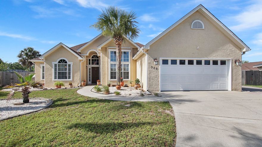 Accepting Backups! Must see! Beautiful 3BR/2BA home with POOL located on a quiet cul-de-sac. Well kept front & back yard with pool feels like an oasis with nearly $20,000 in beautiful pavers wrapped around stunning fiberglass pool & along the side of home to the driveway. Upgrades include Roof & Pool equipment/intellipump new in 2019, engineered hardwood floors in main living area, stainless appliances with gas range, quartz countertops, new paint in a portion of the home. Heated and cooled Florida room with storm windows. 12' ceilings in foyer, living and separate dining room with gas fireplace. 9' ceilings throughout rest of home. Master bedroom boasts a 9'x7' bonus room perfect for new mother's nursery, office, sitting area, or anything you can dream up. Dual vanities, separate shower & oversized whirlpool tub in master bath.