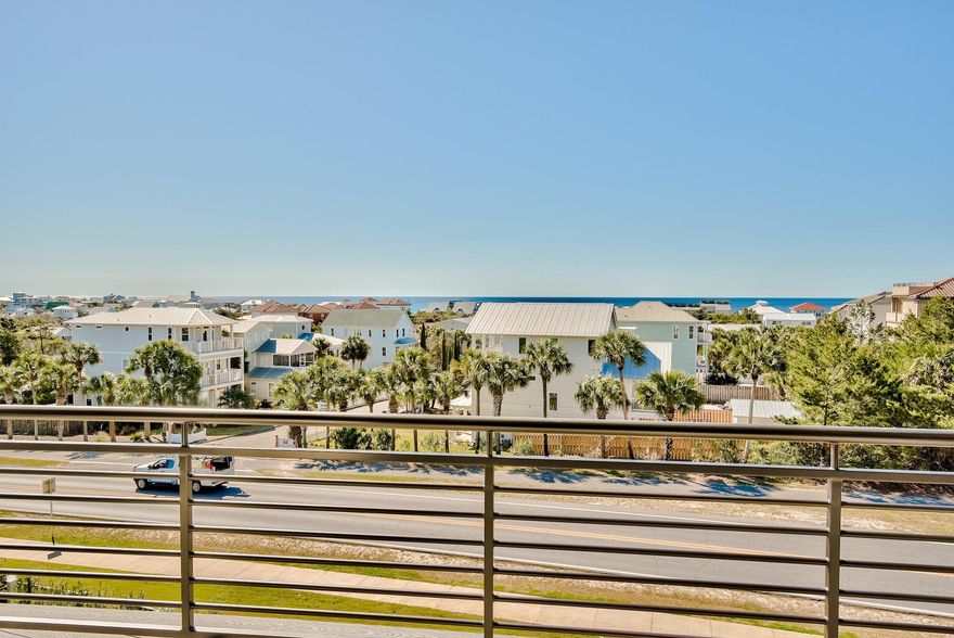The epitome of luxury and quality collide with this immaculate offering in the premiere, private, gated development of Crest at Blue Mountain Beach. With sweeping panoramic gulf views along 30a, this home has every desire met. Boasting 3,500 sqft. with 5 bedrooms of perfection consisting of dual Master suites on the second and third level, two Guest en suites, a bunk room and an office with a residential elevator to all floors including the rooftop terrace. Entertain in the private fenced yard, rooftop decks, poolside at your private cabana or golf cart to the beach for sunset. Professionally designed, paired with contemporary architecture, makes this ideal rental investment, primary or secondary residence one of a kind along 30A. Offered fully furnished with Golf Cart.