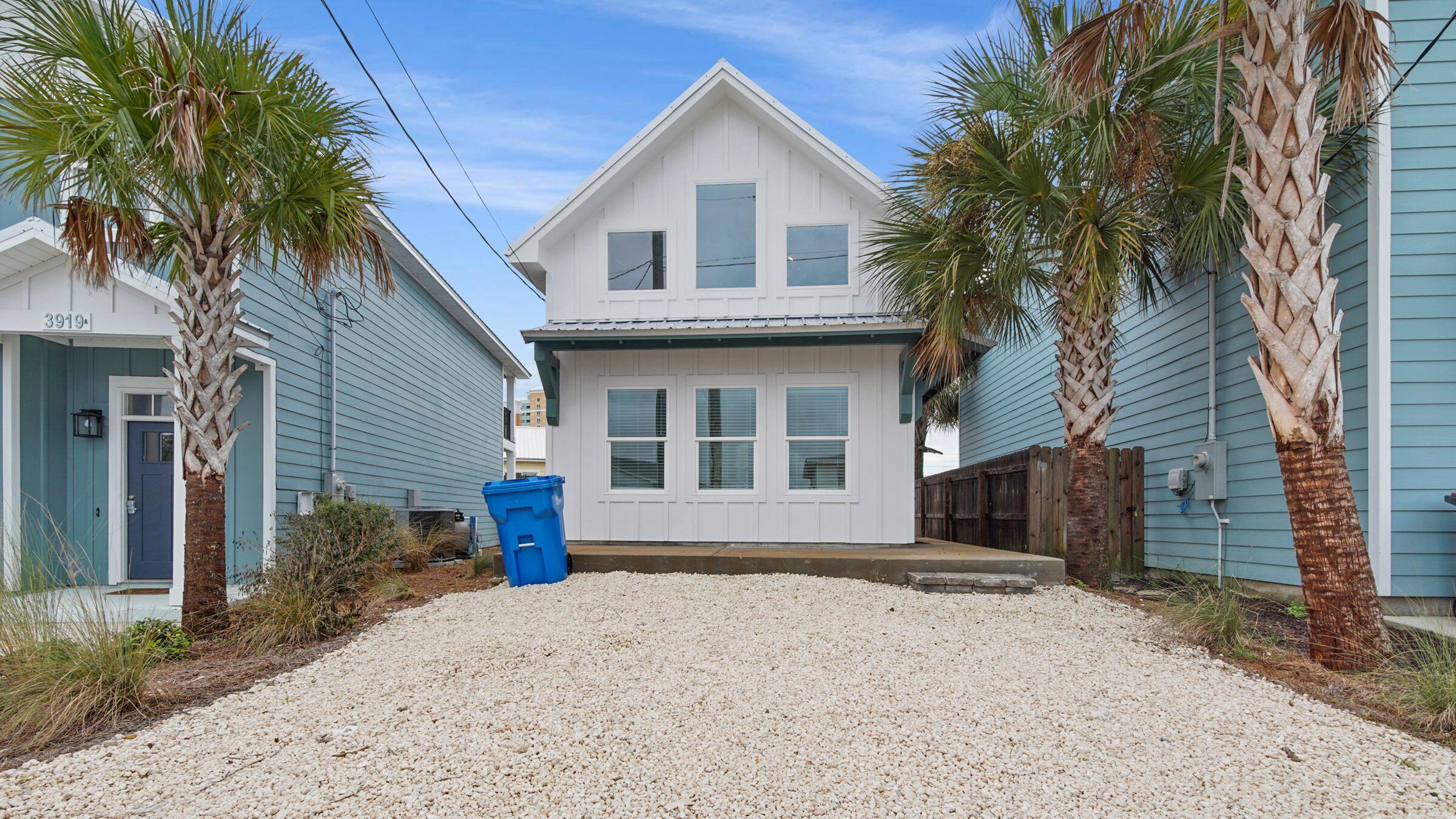 Welcome to Your Perfect Beach Getaway!Nestled in the heart of Panama City Beach, our brand-new construction vacation rental is the epitome of charm and comfort. This cozy 1-bedroom retreat, with its delightful loft and one bathroom, offers a spacious escape for beach lovers and vacation enthusiasts. The moment you step through the door, you'll be enchanted by the seamless blend of modern convenience and beachside serenity. The interior of this vacation home exudes warmth and style. Thoughtfully designed with a keen eye for detail, the living space features contemporary furnishings, tasteful decor, and ample natural light that creates a welcoming ambiance.The open-plan kitchen is a culinary delight. It comes fully equipped with state-of-the-art appliances, allowing you to prepare gourmet meals or quick snacks with ease. Whether you're a seasoned chef or just enjoy whipping up simple treats, this kitchen has you covered.

The bedroom is a haven of tranquility, boasting a plush bed and cozy linens to ensure a restful night's sleep. Ascend to the loft area, a delightful space perfect for relaxation or accommodating additional guests, making it ideal for families or small groups of friends.

The pristine bathroom offers modern fixtures and a walk-in shower, providing a spa-like experience after a day of sun-soaked adventures.

Step outside into your private oasis - a spacious yard where you can bask in the sunshine, enjoy al fresco dining, or simply unwind with a good book.

Beach enthusiasts will be thrilled to know that the pristine sandy shores are just a leisurely stroll away. Additionally, for those who love boating and water sports, the nearby boat launch provides easy access to the sparkling waters, ensuring endless opportunities for aquatic fun and exploration.

Beyond the beach, Panama City Beach offers a plethora of attractions, including restaurants, shopping centers, and entertainment venues. Whether you're seeking thrilling water sports or laid-back beachfront dining, you'll find it all within easy reach.