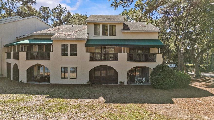 A rare find and opportunity to own a fantastic, 2 bedroom, 2 bath condo in Niceville's sought after Bluewater Bay. This lakefront condo would make a perfect home, retreat, or investment property.  On the main level is a spacious living room, kitchen, and  guest bedroom with full bathroom. Upstairs is the large primary suite with view of the lake and a double vanity and tub/shower combination. There is also a spacious loft for a second living area upstairs. Peace of mind included with new HVAC in 2025 and new water heater in 2024!