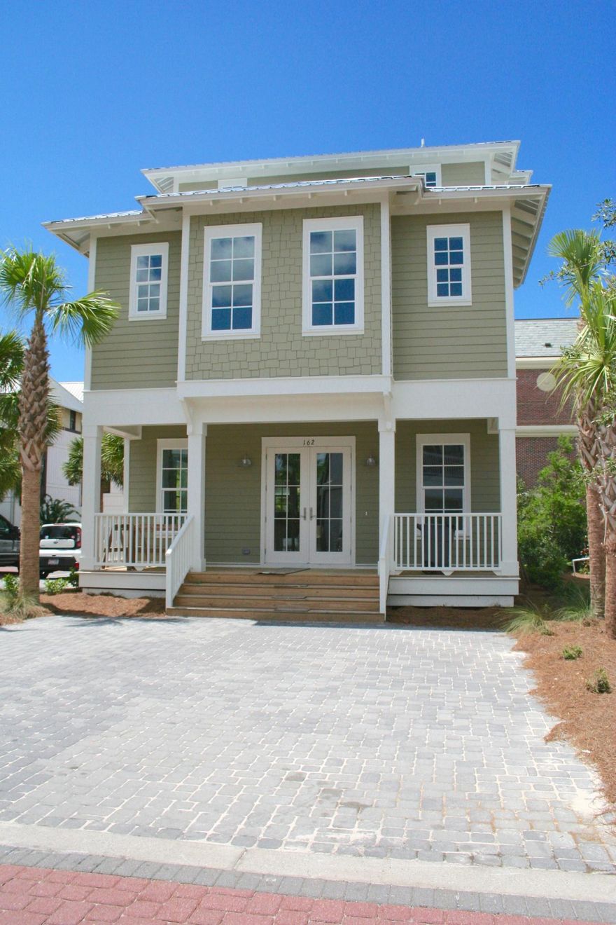 Beautiful new construction in a great location in Seacrest. Home is located behind commercial shops and restaurants in Seacrest with a short walk to the beach or 14,000 sq/ft community pool. First tier on the north side of incredible 30-A with easy access to everything convenient! Walk to close-by Rosemary or Alys Beach. Hard to beat this price and location. Look now and save the search for the perfect spot. You'll agree - you've found it! Great floor plan - sleeps 12-14. Tremendous rental property! Custom details and finishes commensurate with price range. Show now and sell! Target rental May 2016. Contact your buyer today.
