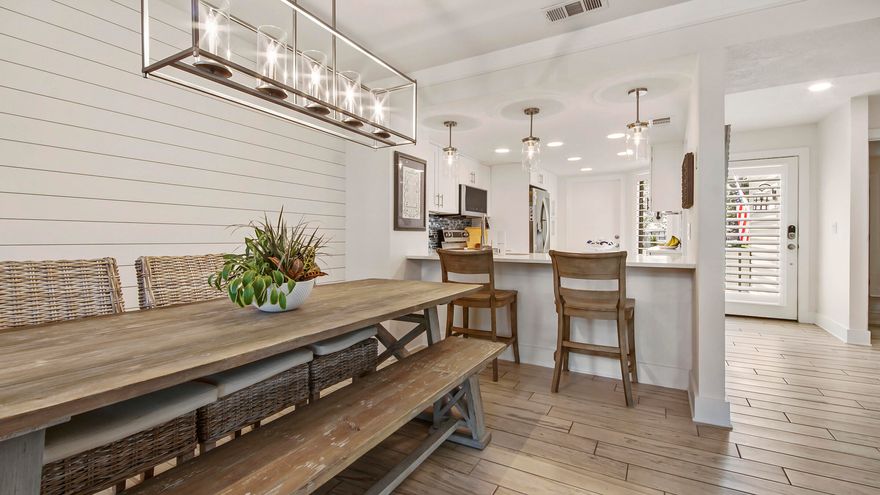 Welcome to 291 W Sandestin Blvd!This impeccable unit is the epitome of coastal luxury living. Perfectly positioned on the 6th Fairway of the Links Golf Course, this end unit townhome features a trifecta of spectacular views of the golf course, lake and bay.  The owners have recently modified the back patio area by replacing, expanding and enhancing the deck to include more square footage, a stairway that makes it acceptable from the outside and a new retaining wall.  A perfect space for relaxation and entertaining while savoring the gentle breezes, sunrises, sunsets andviews. Boasting a spacious 1800 sf, this stunning home has been meticulously updated and renovated with over $100,000 in improvements (see Document section for full list). Tasteful updates include,flooring, lighting