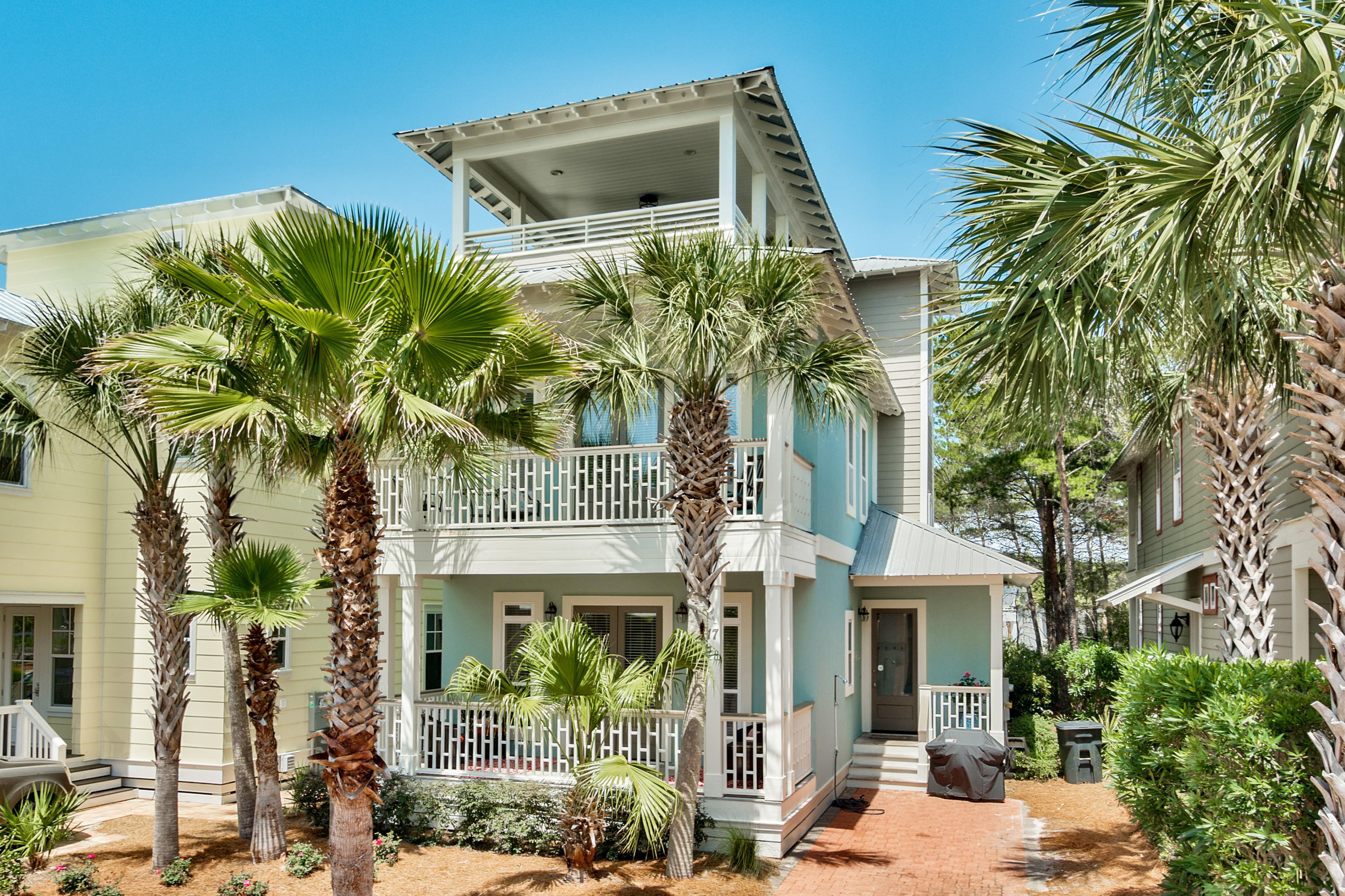 AMAZING LOCATION! This home is all about family and entertainment! The community features the nicest and largest community pool in the area and it is just a 3 minute walk from the home. The house itself features three master suites - each with a King size bed, a private bath and a private deck plus a bunk room. The home is over 2600 square feet heated and cooled with an additional 800 sq feet of outdoor decks and living space. The property has a long list of recent improvements including all new tile in the bunk room, updated furniture and fixtures and all new renter supplies. Also, there are lots of different areas for everyone, 8 TV's, including top deck for family gatherings, sports, etc! Projections over $90,000!