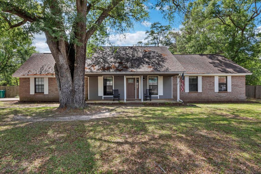 If you are looking for a beautifully maintained home in south Crestview on over half an acre, this is the one. This home features 3 bedrooms, 2 bathrooms, and 1,578 sq feet. A few of the many upgrades include fresh paint, crown moldings, and fully remodeled master bathroom. The subdivision entrance is the first turn into south Crestview, convenient location, and just minutes from shopping. Come see this home while it lasts. All information deemed important to be verified by buyer.