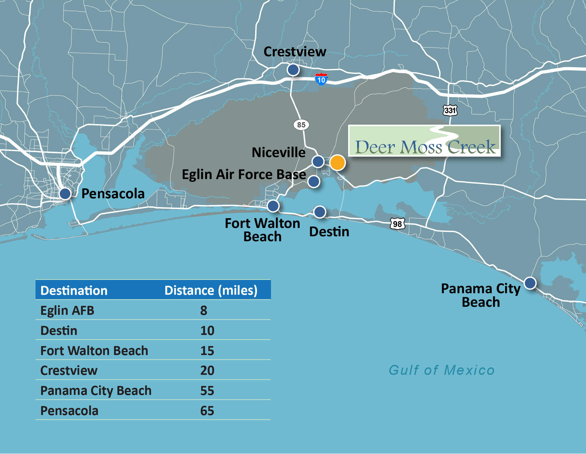 Deer Moss Creek - Land