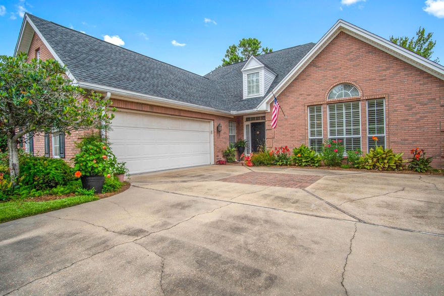 Stylish finishes complete this 4 bed, 2.5 bath home in Bluewater Bay. With an open concept, this immaculate home invites comfort. Upgraded details were selected and quality crafted throughout the home: new plank tile floors in the main area, GRANITE and STAINLESS STEEL appliances in the kitchen with a GAS stove and new kitchen cabinets. The master bedroom is spacious and the master bath features a double marble vanity w/ walk in tiled shower and soaking tub. Upstairs features 3 bedrooms and a bathroom as well as a bonus loft area. The laundry room has also been finished with new cabinets and plank tile. The back yard is private backing to the pond. The community area features a gazebo and plenty of space to run or walk. Call today for a private viewing.