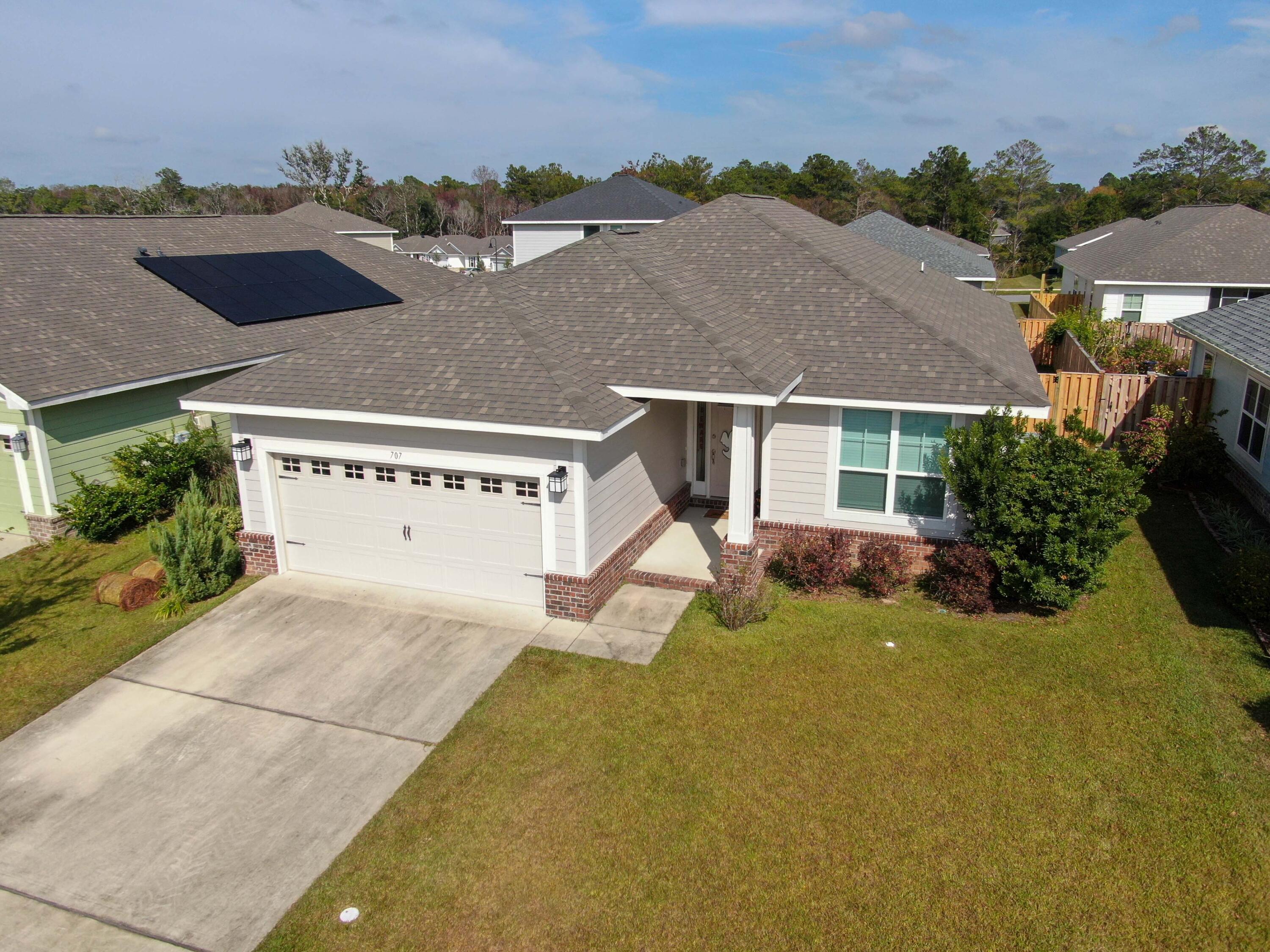 Sellers offering $10k credit to Buyer with acceptable offer! Newer built home in the growing neighborhood of Lafayette Creek Landing right in the heart of Freeport, just behind the Publix complex. This beautiful floor plan features 1820 sq ft, 4 bedrooms, 2 baths, tall ceilings, granite countertops, painted cabinets, luxury vinyl flooring, a grand master bedroom, back screened patio, privacy fence and much more. Lafayette Creek Landing is gated, has a dock, trail to the creek, and both pool and clubhouse now completed. Even better, you could be within 15 miles from the public beach access at Blue Mountain and all the shops and entertainment that South Walton has to offer. Call today for more details and don't let this one get away.More subdivision info: www.Lafayettecreeklanding