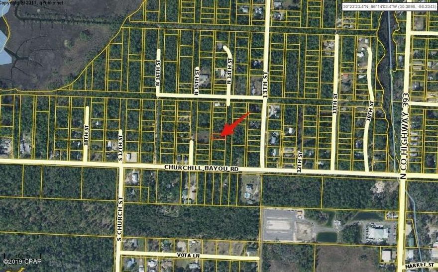 Excellent opportunity to get a building lot in the old town of Santa Rosa. Very convenient to waterfront activities and all the Choctawhatchee Bay has to offer. No sign on the lot. Please go see the land and call your Realtor if you'd like to make an offer.