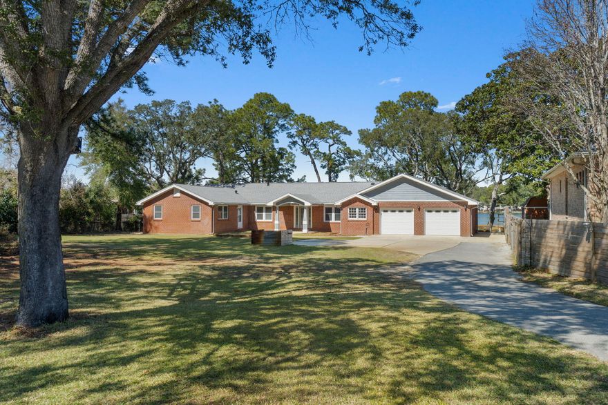 Check this one out! Waterfront home with deep water boat slip with room for other water craft & No HOA. Welcome to 224 Girard Ave, a charming home located in the heart of Fort Walton Beach, FL. This 4-bd, 3-bath property offers a spacious layout with water view from living area & two bedrooms. The screen room and back yard deck offer a perfect space for entertaining or relaxing. The kitchen features modern appliances and ample storage, while the generous backyard provides plenty of room for outdoor activities with 126ft water-frontage on Cinco Bayou. Situated just minutes from beautiful beaches, shopping, dining, and local parks, this home offers the ideal combination of convenience and coastal living. Put this one on the list to see! Effective date built 1989 for this waterfront gem.