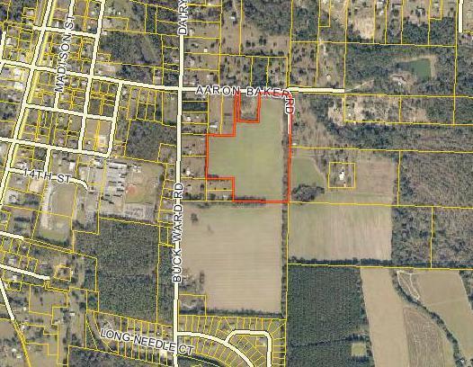 21 plus acres of residential development land.