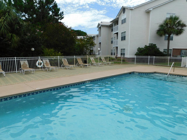 This ground floor unit is extremely clean and ready to go. The interior is in great condition and features one bedroom, one bathroom. The bedroom has a walk-in closet and this is only about 100 feet to the club house and swimming pool .The sale comes with the kitchen appliances and the washer and dryer. There is a washer and dryer room inside the home. Come and take a look at this great property before it is sold ~