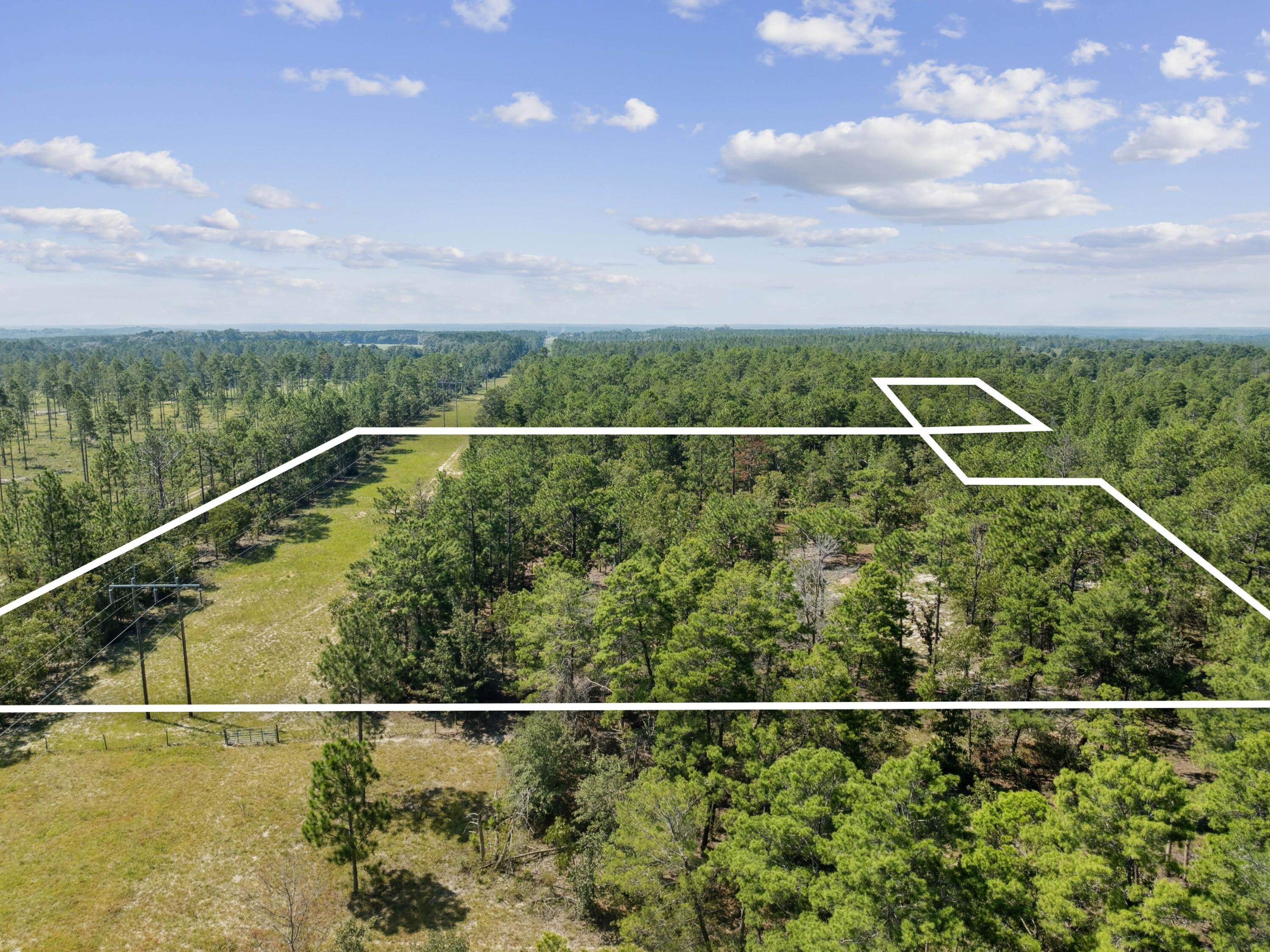 Discover the freedom and space you've been searching for with this beautiful 10-acre parcel in the heart of Defuniak Springs. Set on level, high-and-dry ground, this property offers the perfect canvas for your vision -- whether that's a private country retreat, a stylish new manufactured home, or a thoughtfully designed tiny home (minimum 800 sq. ft.).Over 8 acres of the land are already fenced, giving you a secure foundation for livestock, pets, or simply added peace of mind. Scattered hardwood trees provide natural shade, while open spaces invite gardens, homesteading, or wide-open recreation. Easily accessed by a cleared easement off a county-maintained road, the property feels tucked away yet remains conveniently connected. Whether you're dreaming of a peaceful weekend getaway, a permanent residence, or an investment in land with lasting value, this Defuniak Springs acreage is ready to bring your vision to life.
FULL LEGAL DESCRIPTION: W2 OF NW4 OF NE4 OF NE4 OF NE4 SEC 28-4N-20W OR 3241-514 OR 3316-3526 ALSO: E2 OF NW4 OF NE4 OF NE4 OF NE4 SEC 28-4N-20W OR 3241-514 OR 3316-3526 ALSO: W1/2 OF NE1/4 OF NE1/4 OF NE1/4 OF NE1/4 SEC 28-4N-20W OR 60-416 OR 3242-1774 OR 3316-3526 ALSO: E1/2 OF NE1/4 OF NE1/4 OF NE1/4 OF NE1/4 SEC 28-4N-20W OR 2436-1593 OR 3241-514 OR 3316-3526 ALSO: E1/2 OF SE1/4 OF NE1/4 OF NE1/4 OF NE1/4 OR 2436-1589 OR 2643-162 OR 3345-1106 ALSO: W1/2 OF SE1/4 OF NE1/4 OF NE1/4 OF NE1/4 OR 50-44 OR 2602-1228 OR 3345-1099 ALSO: E1/2 OF SW1/4 OF NE1/4 OF NE1/4 OF NE1/4 OR 31-331 OR 2291-1698 OR 2291-1701 OR 2643-162 OR 3345-1099 ALSO:W1/2 OF NW1/4 OF SE1/4 OF NE1/4 OF NE1/4 SEC 28-4N-20W OR 3009-2159 OR 3026-4269 OR 3345-1106