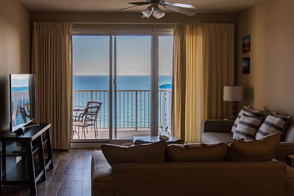 Spectacular Gulf views from this 16th floor 2-bedroom at Ariel Dunes! This unit has NEW CARPETING in the bedrooms, NEW WOOD LOOK TILE in the living/dining area and the entire unit was recently painted. Much of the furniture has been replaced and is ready to enjoy. The building recently had a COMPLETE EXTERIOR REFURBISHMENT. With gross rental projections of just under $30k, the stage is set for you to turn this into your custom second home and vacation rental retreat! From your private 382 square foot balcony, enjoy a cup of coffee in the morning or glass of wine at sunset, gazing over fabulous views of the Gulf, miles of beautiful coastline and Stewart Lake at Seascape Resort. Once night falls, the lights of Destin sparkle with magic