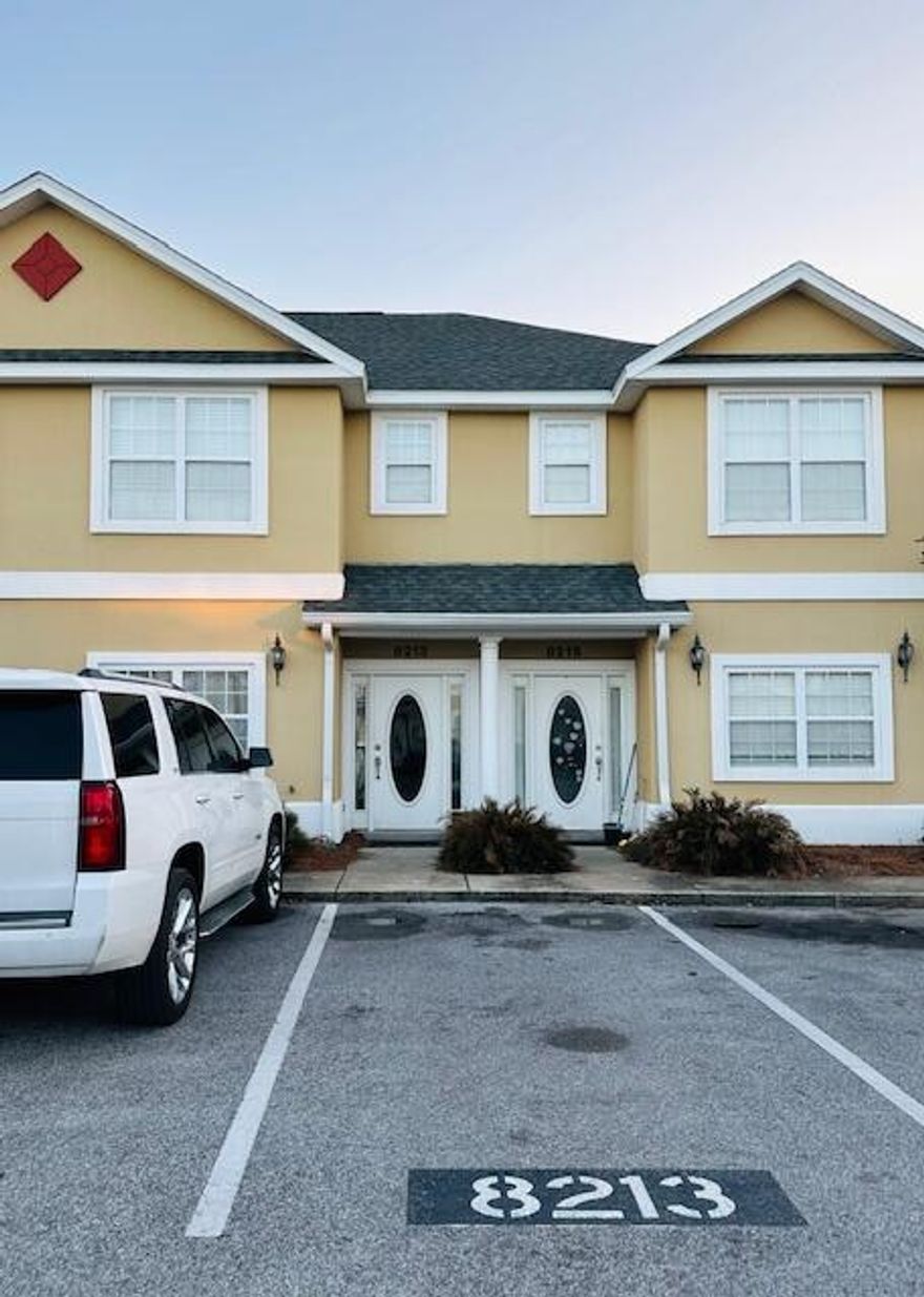 Attention Investors! A unique investment opportunity is available with five Annabella's Townhomes for sale. These townhomes can be purchased individually or as a package. The other four units available are 8203, 8206, 8211 Annabella's Lane & 8100 Annabella's Court. Currently, all of the units are occupied offering immediate rental income potential. Pictures are of a similar unit so some interior finishes may vary slightly. Each unit offers 2 spacious bedrooms, each with an ensuite bathroom, a spacious open living area, a large kitchen featuring stainless steel appliances, a large breakfast bar & a spacious pantry, an oversized patio off the kitchen & two parking spaces conveniently located at the front door of each unit. Residents can enjoy the community pool, exercise room & clubhouse.