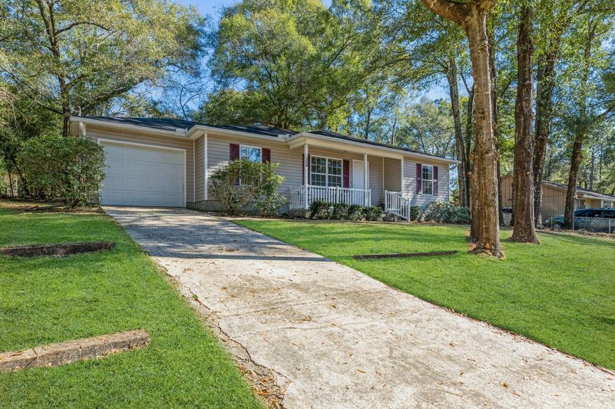 Owner financing available. Lovely home in Crestview with new sodded yard, new paint, and new door on the back of home. Very clean and ready for a new homeowner. Come see today! Buyer to verify all important information to them.