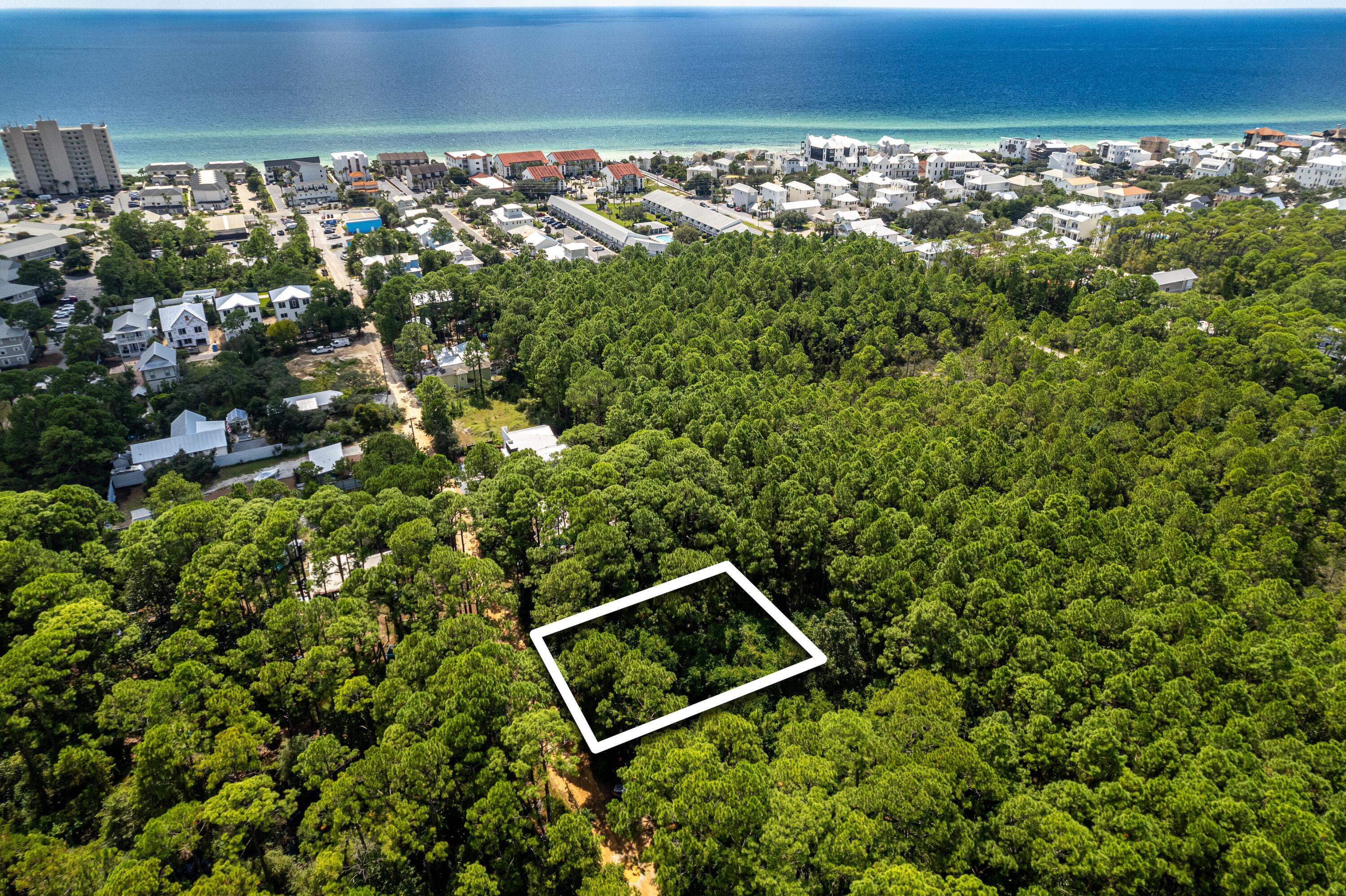 Discover a rare opportunity to own a stunning lot in the heart of Seagrove Beach on Campbell Street, just off Highway 30A. This wooded 100 x 75 ft lot offers the perfect canvas to build your dream custom home in a pristine location without the restrictions of an HOA. With a survey available and close proximity to the popular Santa Clara Beach Access, this property combines privacy and convenience, making it ideal for those seeking a serene coastal lifestyle. Don't miss the chance to create your perfect retreat in Seagrove Beach.