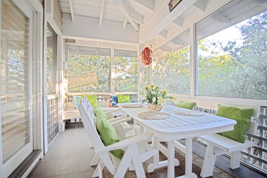 Hidden Dunes Luxurious Beach Cottage 203 offers an open concept design. The master suite and one guest bedroom are located on the main level. Kitchen features stainless steel appliances. Spacious living area. Whether you're enjoying the large screened in patio or looking through any window in the house, you'll have tree top views of gorgeous fountains and water running throughout the beautifully landscaped grounds. Hidden Dunes has 24-hour security-monitored gated community offers the seclusion you seek for peace and relaxation in a beach getaway. Steps away from the beach, pools, tennis courts and many other amenities. Sold fully furnished. Turn Key! Perfect for your next dream home, second home or rental machine.*YOLO Board & accessories included with Full Price Offer!