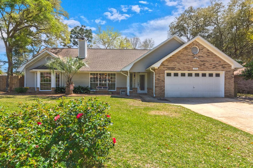 RENOVATED split bedroom floor plan with 3 bedrooms, 2 baths with a 2 car garage and FENCED back yard in Bluewater Bay. The kitchen boasts Granite Counter tops with refinished cabinets and Stainless Steel Appliances. The master bedroom is spacious and the bathroom features double vanities, soaking tub and separate stand up shower and HUGE walk in closet. The master bedroom opens to the the deck and back yard. The fenced back yard has a double gate for plenty of room to park your boat or trailer. The owners have added a 12x18 custom shed with power. Back inside, this home features a formal dining room, sunroom and living room with fireplace. Call to schedule your private viewing today.