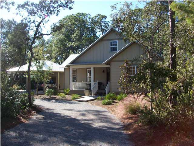 A sense of peace envelops you upon entering the charming bay front community of Bay Magnolia. Meandering gravel road, large homesites, a bay front park and beaufiful native landscaping enhances the senses. Beautiful new home with plenty of privacy and room to roam. Single level living, great outdoor living spaces, custom cabinetry and beautiful finshes. There is also an option to finish the second level adding more square footage and 2 additional bedrooms. If you are looking for a well designed new home that offers privacy but still very convenient to the beaches and 30-A Lifestyle this home should be on your list.