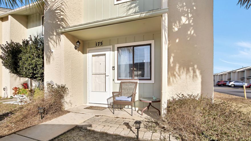 Great Investment Opportunity! Second Home or Perfect Vacation Rental. Updated and Rental Ready. End Unit, Newly Painted Kitchen Cabinets, New Gas Range, Refrigerator, Microwave,Dishwasher, Gas Dryer. Tankless Water Heater, Privacy Fencing for the Enlarged Patio. All furnishings accessories and the must haves are all included! You won't find a better community than Gulf Highlands if you want to Walk to the Beach and enjoy the 11 Pools, 4 Tennis Courts, Shuffleboard Courts, 18 Hole Mini Golf, Conference Center, PLUS a Beach House with a Snack Bar and a Pool that are Gulf Front. Great Rental Projections and Reasonable HOA fees for Resort Living!