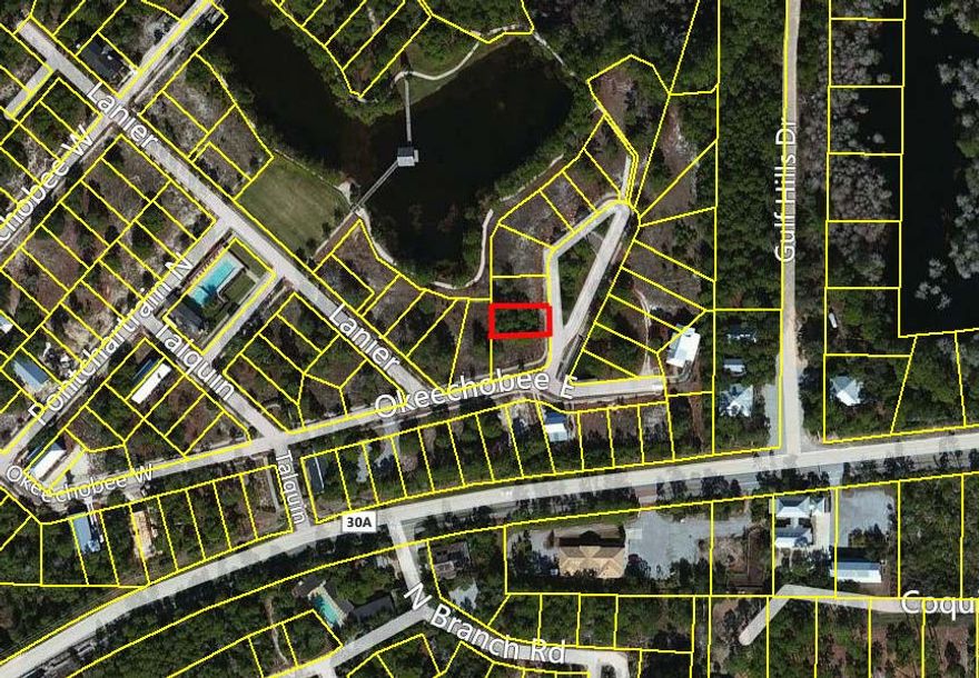CAN'T MISS THIS RARE OPPORTUNITY for a large, build-able home site WITH LAKE FRONTAGE located in one of the hottest neighborhoods along 30A! Forest Lakes is a very unique, well planned community offering an expansive network of amenities that includes private nature trails, lakes, and an incredible pool with club house. Homeowner's dues are only $100 per month
