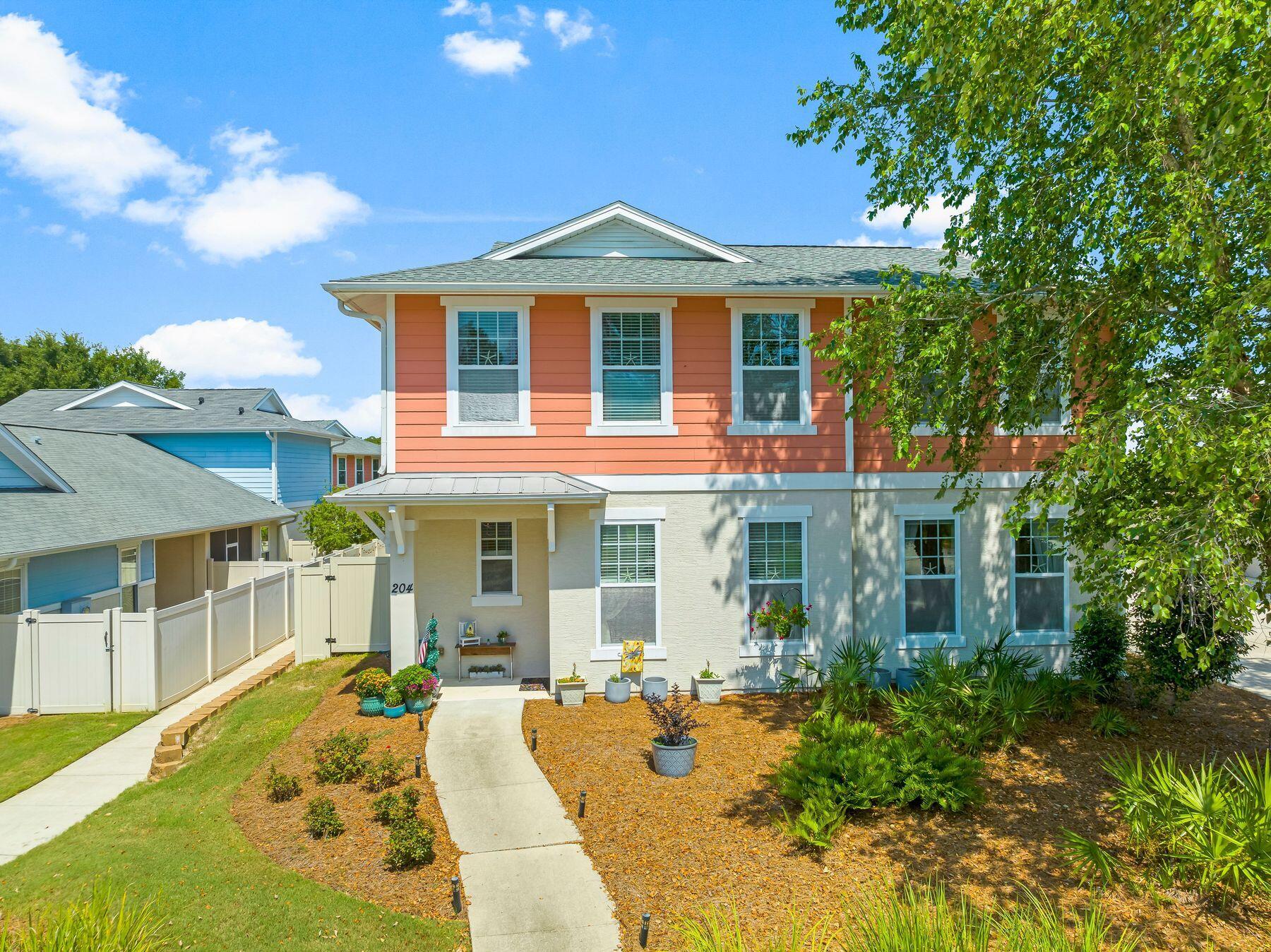 This impeccably maintained villa in Whisper Dunes boasts concrete block construction on the first floor and an attached 2-car garage. Located less than a mile from beach access on the west end of Panama City Beach, this home is minutes away from area attractions including Pier Park, Rosemary Beach, and the airport. Inside, the upgraded kitchen is a chef's delight with granite countertops and new stainless steel appliances. The master suite is located on the ground floor and features a walk-in closet and a private ensuite bath complete with dual vanities and a second laundry connection. Upstairs, a spacious loft sits between the two additional bedrooms. The community pool is conveniently located just down the street.