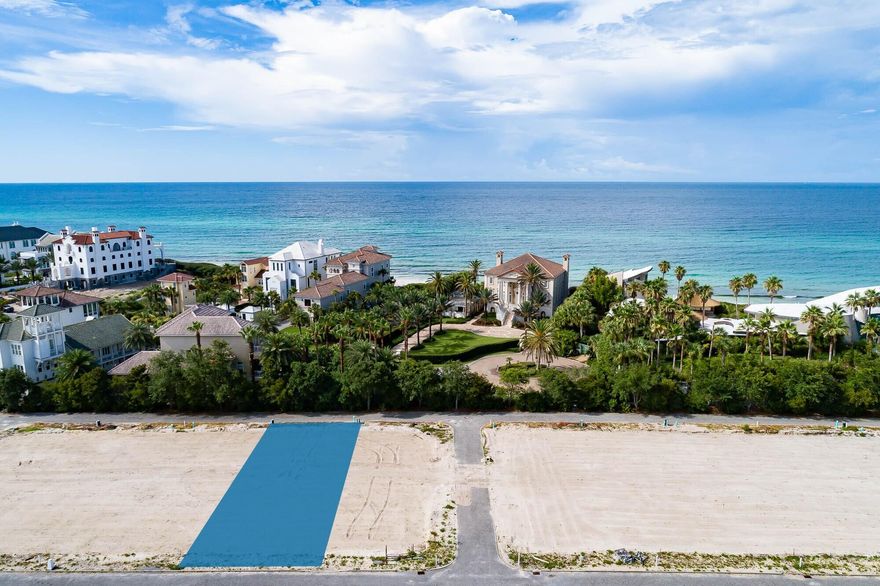 Newly released Custom Homesite UU2 brings to market a unique & welcomed variance to the Alys Beach Design Code.  For the first time ever is an allowed 2 1/2 story home build with roof terraces showcasing the Alys Beach roof top architecture & view of the Gulf of Mexico.Homesite UU2 is situated on Elbow Beach Road fulfilled in a North to South manor capturing East to West sunlight.  This iconic location will satisfy the most design savvy having this corner condition.  Design opportunities are endless capturing this homesite's scaling to create beautiful indoor & outdoor elements.  Courtyard pool, roof top terrace with summer kitchen for entertaining are only the beginning.  This homesite is within close proximity to the private owners Beach Club & Restaurant and the Alys Beach Town Center.