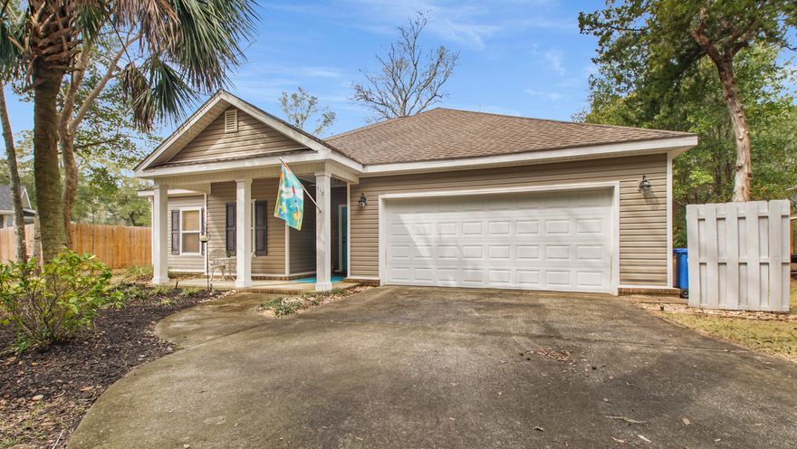 Seller pays for NEW ROOF @ CLOSING! - Absolutely GORGEOUS 3 BEDROOM + OFFICE/FLEX ROOM, 2 Bathroom, 1,693+/- SF HOME on 0.34 ACRES w/ small BOAT/STORAGE SHED **NO HOA!**Perfect for Primary, 2nd Home OR SHORT TERM RENTAL! Conveniently located between NICEVILLE and FREEPORT, just 20 minutes to EGLIN AFB and the DESTIN Beaches!!  Plenty of room for RV and BOAT PARKING, just 5 minutes to BOAT LAUNCH at Wayside Park on Highway 20.  **Light and bright interior with Fantastic OPEN FAMILY ROOM & KITCHEN floor plan with BREAKFAST BAR ISLAND ~ OFFICE/FLEX Room overlooks Family Room & Kitchen.** Maple Cabinets & Upgraded Flooring throughout. Enjoy the quaint backyard in the SCREENED-IN PATIO or spacious BRICK PAVED PATIO.  ~Buyer to verify all property details~  CALL TODAY for a TOUR!