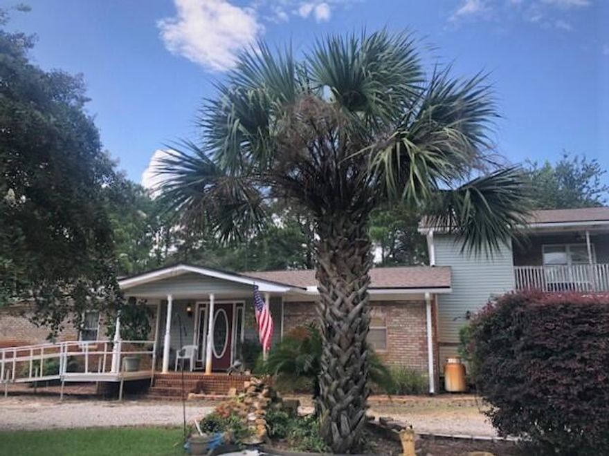 CORNER LOT! Conveniently located by Hurlburt Base. A Spacious home with 2,700 sq ft. 3 bedrooms, 3 bathrooms with a RECREATION room added in 2000 that can be used for a mother in law suite with separate entrance from main home with a private balcony deck. NEW ROOF 2021, New Lawn Pump 2020,  2 newer AC units, New GUTTERS, and New SIDING. Large KITCHEN with ISLAND on wheels, ALL APPLIANCES Convey, NEW Dishwasher and plenty of cabinets. Spacious Living Room with Bamboo flooring and features a propane FIREPLACE, Home is set up with Security System, Cameras & Motion Sensors. OVERSIZED GARAGE, Large DECK with Pool, new liner purchased just needs to be installed, and JACUZZI for relaxing.  Beautiful Yard with mature trees and garden shed. Buyer to verify all deemed important.