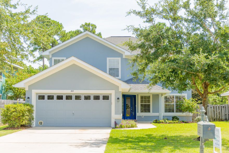 Great family atmosphere! Highly sought after community of Driftwood Estates. Where else can you find this much square footage at this low price? Four bedroom plus office that can be used as a fifth bedroom, three full baths. Formal living/dining plus large eat in Kitchen and family room with fireplace. Balcony overlooks the entry giving you an office or a extra sitting room. Two car garage, oversized patio in the back with pergola. Home has gutters. Newly painted interior, brand new laminate just installed in living areas down stairs , new carpet upstairs Some new lighting. New stainless Refrig, and stove. Home was rented for a year after all the updates. Renters took very good care of the home. Washer/Dryer convey.