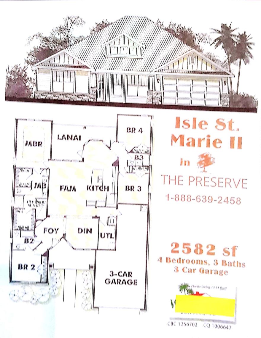NEW BUILD IN THE PRESERVE IN MILTON! CLOSING COSTS PAID BY THE BUILDER USING ONE OF FIVE PREFERRED LENDERS-Wide open floor plan with 10 foot ceilings-stainless steel appliances and granite counter tops in kitchen-covered front porch and lanai-large master suite with dual vanities, garden tub and separate shower-ceiling fans -low E tilt in windows for easy cleaning--sodded front, side and back yards with sprinkler system featuring Rain Bird sensor and automatic timer-half acre lot. The Preserve is convenient to I10, less than 30 minutes to Navarre Beaches, downtown Pensacola and the Cordova Mall.All lots in The Preserve are on public water and sewer, NO SEPTIC TANKS, and there is plenty of room in the back yard to put a pool, shed or workshop or to store your RV, boat and other toys. C
