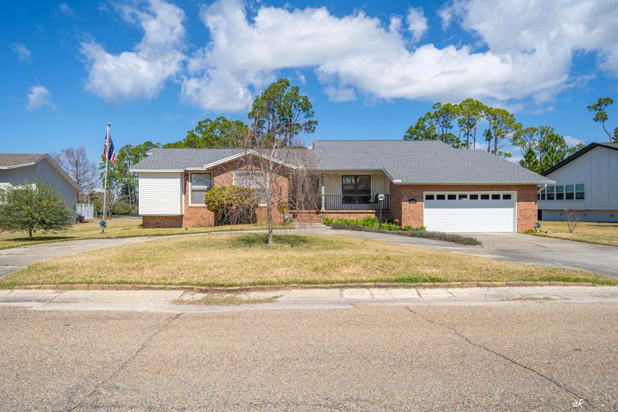 Kings Point Harbour, one of Panama City's most convenient and established neighborhoods. This well-maintained 3-bedroom, 2-bath home offers over 2,000 square feet of heated and cooled living space, designed for both everyday comfort and entertaining. What truly sets this property apart is the additional 1,000+ square feet of covered outdoor living, creating a private backyard retreat that feels like an extension of the home. Step outside to enjoy a fully screened pool and porch area featuring an in-ground heated pool, spacious covered seating areas, and plenty of room for outdoor dining and entertaining. The screened enclosure allows you to enjoy the outdoors while staying cool during the summer while keeping the space comfortable and enjoyable year-round. Inside, the floor plan offers both openness and flexibility. The family room centers around a gas fireplace that produces substantial heat, creating a warm and inviting gathering space. The kitchen features custom-built wood cabinetry, generous storage, and convenient access to both the formal dining room and a bright breakfast area for more casual meals. A dedicated study or home office provides a quiet workspace, ideal for remote work, reading, or managing daily life. The primary suite includes an updated bathroom with his and her vanities, offering both comfort and functionality. Two additional bedrooms and a second full bath provide flexibility for family, guests, or hobbies. The home sits on nearly half an acre, offering space, privacy, and room to enjoy the outdoors. The landscaped yard and mature surroundings add to the property's curb appeal while maintaining the relaxed coastal lifestyle that makes this area so desirable. Bonus features worth noting include an updated water heater, HVAC system, Brock Pest termite bond, a 2 car garage, and a large driveway providing ample parking for family and guests. Another major advantage is the freedom of living in a neighborhood without an association to answer to. Kings Point Harbour is known for its central location and everyday convenience. From this home you are just minutes from Publix, Sam's Club, ALDI, HCA Florida Gulf Coast Hospital, and only a short drive to the Hathaway Bridge for quick access to Panama City Beach. Homes in this neighborhood rarely combine size, outdoor living, lot space, and location this well. If you've been looking for a property that offers room to live, room to entertain, and the convenience of everything close by, this home deserves a closer look.