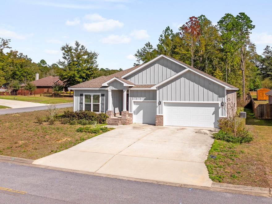 Welcome to 8177 Majestic Cypress Dr, a beautifully maintained and spacious home on a corner lot over half an acre in Milton, FL. Nestled among mature trees, this property offers endless possibilities, with plenty of space to add a pool, garden, storage shed, or even room for a boat or RV if cleared.Boasting over 2,800 sq ft of living space, this home features 4 bedrooms, 4 bathrooms, a flexible bonus room, and a 3-car garage. The bonus room is ideal for a mother-in-law suite, home office, gym, or playroom, whatever fits your lifestyle.The open-concept layout includes a large kitchen with granite countertops, stainless steel appliances, a walk-in pantry, and an oversized island perfect for gatherings. The primary suite offers a peaceful retreat with a garden tub, separate walk-in shower, double vanity, and spacious walk-in closet.

Additional highlights include a Jack & Jill bedroom setup, fresh interior paint, a huge laundry room, security system, and a fully resodded yard (in progress).

Located in a desirable HOA community with convenient access to I-10 and Whiting Field, this home offers both space and comfort with room to grow.

