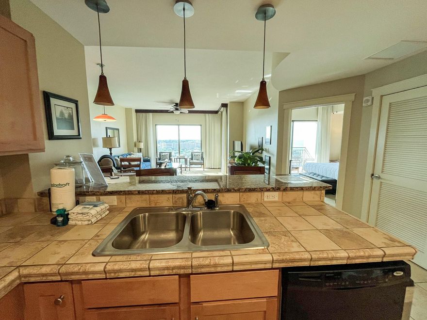 Welcome to your dream coastal retreat, recently reduced with a motivated seller! Nestled along Front Beach Road of Panama City Beach, this stunning 1-bedroom, 1-bathroom condo offers breathtaking ocean views. The open-concept living area is designed for both comfort and style. Natural light pours through large windows, illuminating the spacious layout and coastal finishes. The fully equipped kitchen boasts ample storage, making meal preparation a breeze. The private balcony is your private oasis to savor nightcaps, or soak up the sunrise while sipping coffee, and hearing the soothing sounds of the sea. This outdoor haven offers plenty of space for lounging, and entertaining guests against the backdrop of the Gulf's turquoise waters. The master suite is a true retreat, featuring an en-suite bathroom. Wake up to the sound of seagulls and the scent of the sea breeze, and unwind in the evening while watching the stars dance over the water. This condo community offers an array of resort-style amenities, including a fourth floor pool, hot tub, fitness center, and more. Whether you're lounging by the pool or strolling along the sugar-white sand beach, every day feels like a vacation. Ideally located, you're just minutes away from Panama City Beach's renowned attractions, dining, and entertainment options. Whether you're seeking a full-time residence, a vacation getaway, or an investment opportunity, this ocean view condo offers it all. This condo was recently used as a full-time residence and has the added custom cabinets in the master bedroom. Don't miss the chance to make this slice of paradise your own. Contact us today to schedule a private viewing and experience the coastal lifestyle that 15100 Front Beach Rd #831 has to offer.