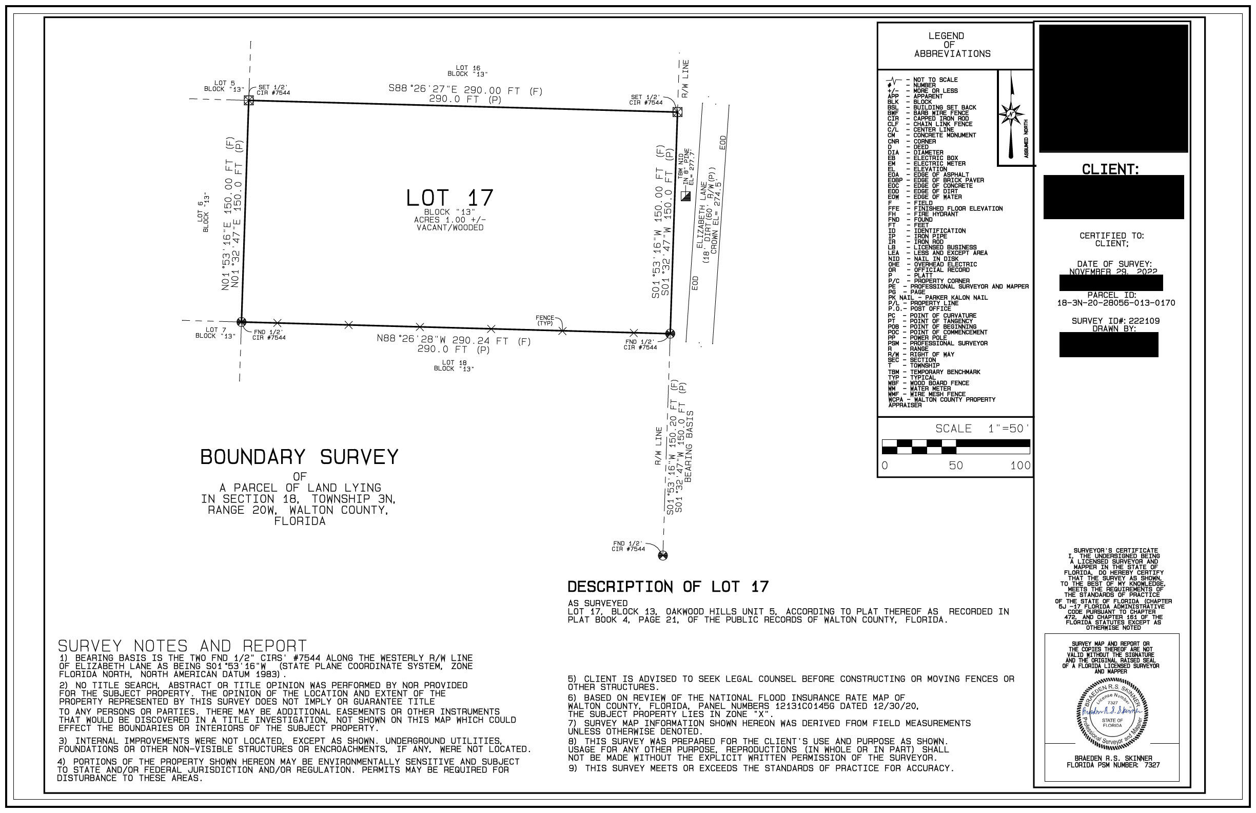 OAKWOOD HILLS UNIT IV - Land
