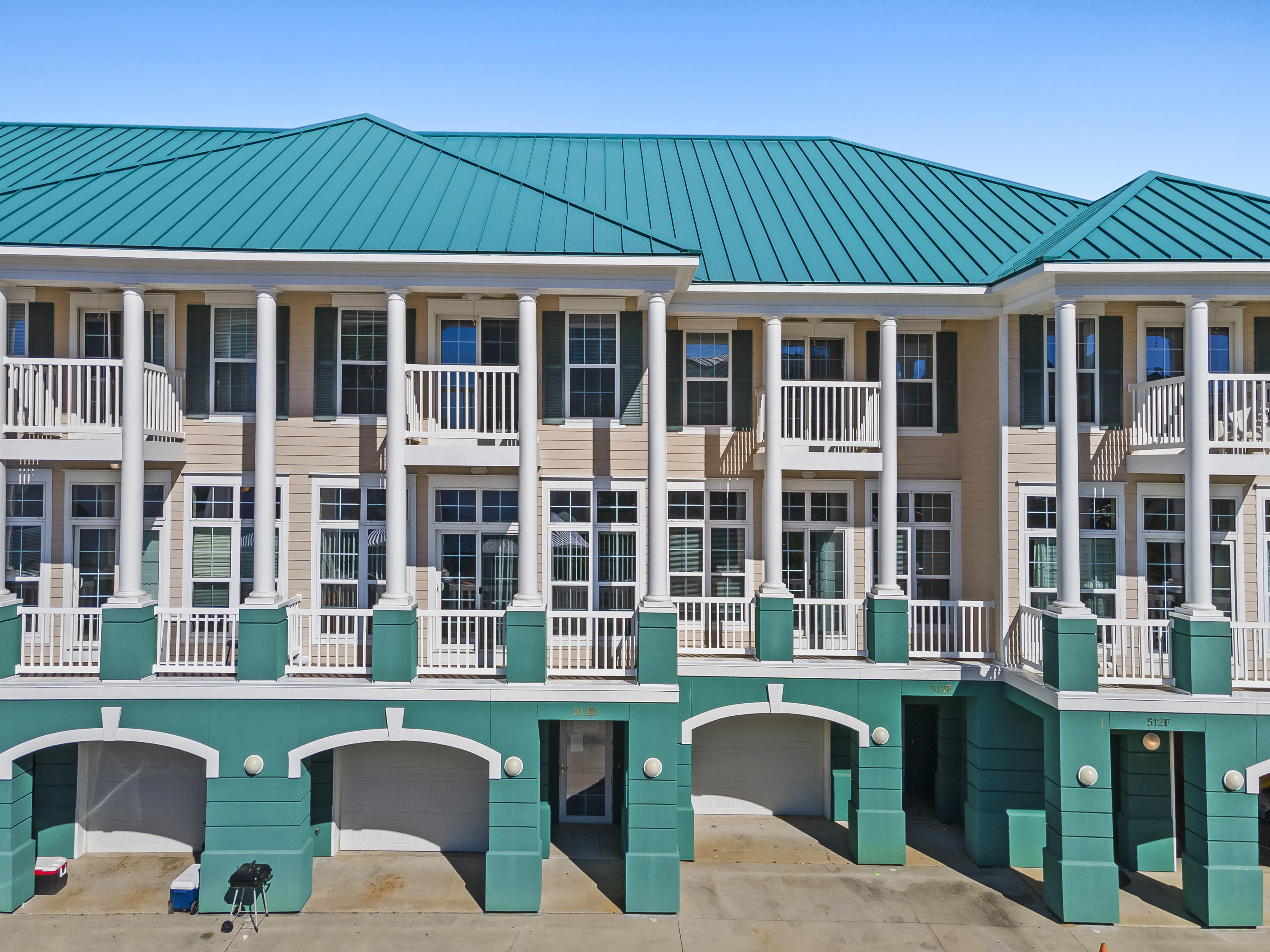 END UNIT! Gulf View and just steps from the sandy white beaches. This 5 Bedroom, 4 1/2 baths and two Kitchen Townhome is located just off Front Beach rd. The 1st floor area can be used as a Mother in law suite, complete with kitchen and full bathroom. Located behind the garage is a complete self-contained lockout closet, perfect for guests or renting. Enjoy the luxury of your own personal and private Elevator to navigate between floors. Second floor has a large great room along with kitchen and dinning room. This floor has one bedroom with private bathroom, plus additional half bath. Third floor consists of the Master Suite along with two more additional bedrooms on the opposite side of the floor. This beautiful unit is a must see! SHORT TERM RENTAL ALLOWED