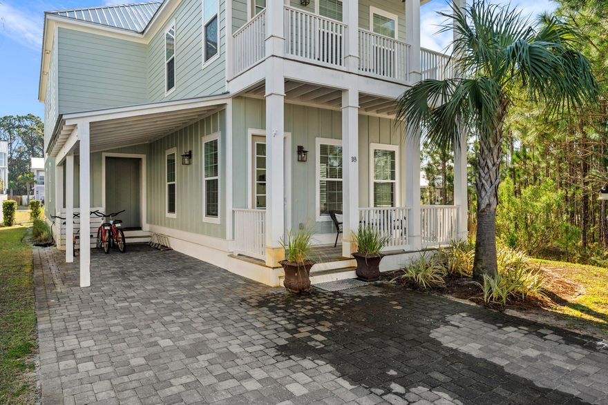 Under Contract - ACCEPTING BACKUP OFFERS!!    RENTAL PROJECTION $130,000
Exquisite Frangista Beach House with an elegant touch to the beach lifestyle. This home has 4 bedrooms with 4 full bathrooms and can serve as a beautiful primary home, secondary home, or a great rental investment property as it sleeps 11 people.  It comes fully furnished and turn-key ready to start making money!! The bright open concept has multiple windows throughout each space creating the perfect atmosphere for entertaining. The kitchen is very spacious with subway tile, soft close drawers, tons of cabinets for storage throughout and a huge island right in the middle for families and friends to gather.  It features an oversized shower perfect for cooling off after a long day at the beach. Then outside is equipped with an outdoor entertaining area directly off the back patio with an elite kitchen and paved spaces for seating.  It's a corner home with currently 4 bedrooms and the possibility for a 5th bedroom downstairs.  The subdivision's location provides quick access to the beautiful white sandy beaches while the gated entryway allows for privacy.  This home is in the perfect location to hop on your golf cart and head over to the beach, to Silver Sands Premium Outlets, Seascape Golf Course, Pompano Joes, and many more restaurants within minutes from your front door.  Make sure to call your favorite Realtor today to see it in person as this home will go quickly :):):)