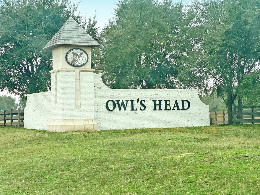 Welcome to this unique traditional neighborhood development community, situated near the heart of historic Freeport, FL!  Owl's Head features residential single-family homes and boasts a beautiful pristine lake, an interior central park, private alleys to rear entry garages and elevations of over 100 feet above sea level.  Close proximity to hiking trails, shopping, dining, Publix, Freeport High School, and more!  Build your new home here and take part in this new and vibrant community!