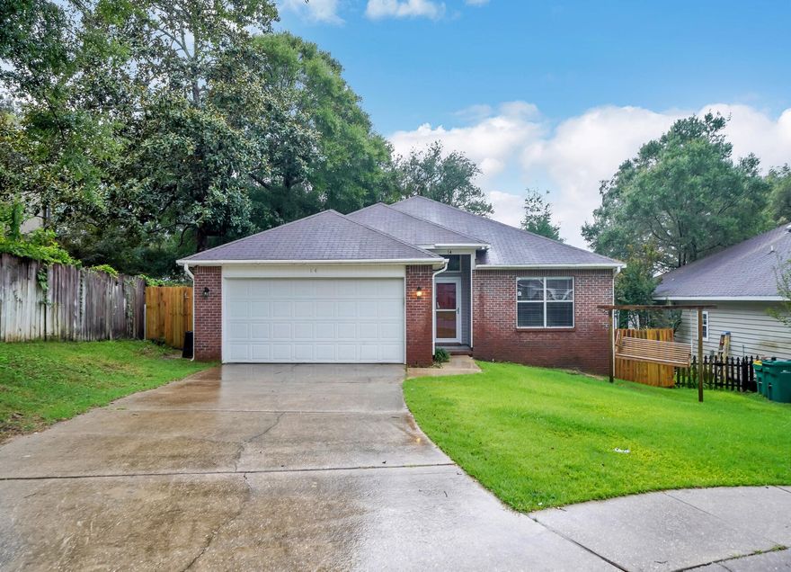 AVAILABLE July 24, 2023... 3bd/2bth updated home located at the end of a cul-de-sac! Home boasts vaulted ceilings & wood laminate flooring and recessed lighting in the Great Room. Kitchen features beautiful oak cabinets, hard surface counter tops, stainless steel appliances, a breakfast bar and recessed lighting. Dining Area is just off of the Kitchen and opens up to a deck leading to the back yard. Split bedroom floor plan with Master on one side and 2 additional Bedrooms on the other with Guest Bath in between. All Bedrooms feature wood laminate flooring. NO smoking. Pets allowed upon approval with a non-refundable pet fee. Minimum 600 FICO credit score required in addition to meeting rental criteria.