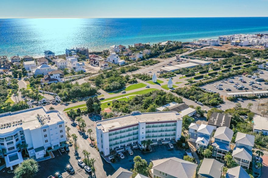 This Top Floor Corner Unit with Gulf Views was completely renovated in 2020. The Sellers spared no expense with the renovation or the impeccable furniture & decoration from Beau Interiors. New Custom Blackout Drapes were installed for the mornings that you want to rest easy. The Inn at Seacrest Beach with deeded beach access, a community pool and walkability to the East End of 30A's most popular shops and restaurants is ideally located between Alys and Rosemary Beach.