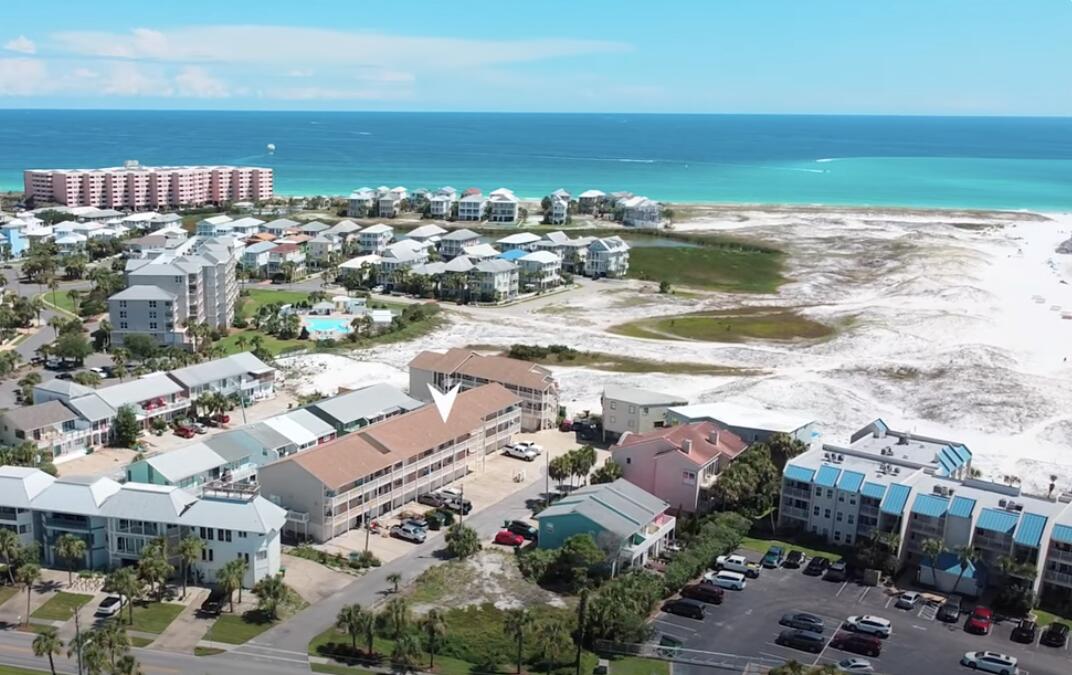 Renovated, fully-furnished 2B/2B condo, just steps away from the beach, WITH GARAGE for under $370,000! Garage may accommodate two vehicles parked in tandem. Walking distance to the Destin Jetty East Beaches and Norriego Point and only a water taxi ride away from live music, restaurants, shopping and all things fun on the Destin Harbor. Perfect as your next home or an addition to your investment portfolio. Don't miss this incredible opportunity in the heart of Destin! Unit conveys as-is. All information believed to be accurate, but Buyer/Buyer's Agent to verify all data.