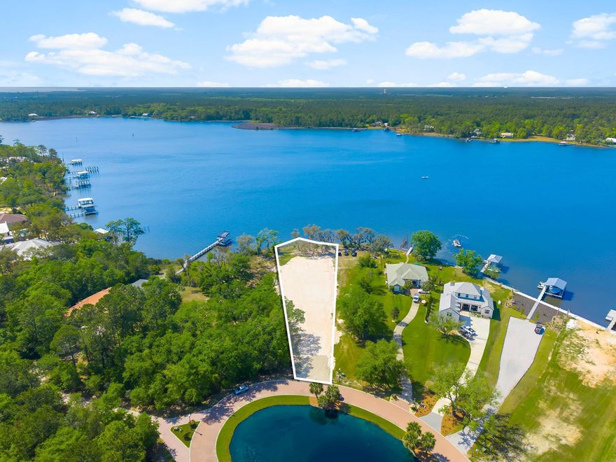 Deep Water Lot with approved dock and house plans!Lagrange Cove is a true hidden gem on the bay.  Beautiful trees, Gated, neighborhood fountain, neighborhood fishing pond, and every lot is waterfront.  Deep water in Lagrange Bayou.  Easy access to the bay and the gulf.  This lot is cleared, graded, and ready to build.  House plans available to view.  The very best lot in Lagrange Cove with big water views.  Build your dream waterfront home.  Boat dock has already been approved, electric power pole has been set and paid for.  Current house plans are Geoff Chick designed.  Plans are negotiable with approved offer.