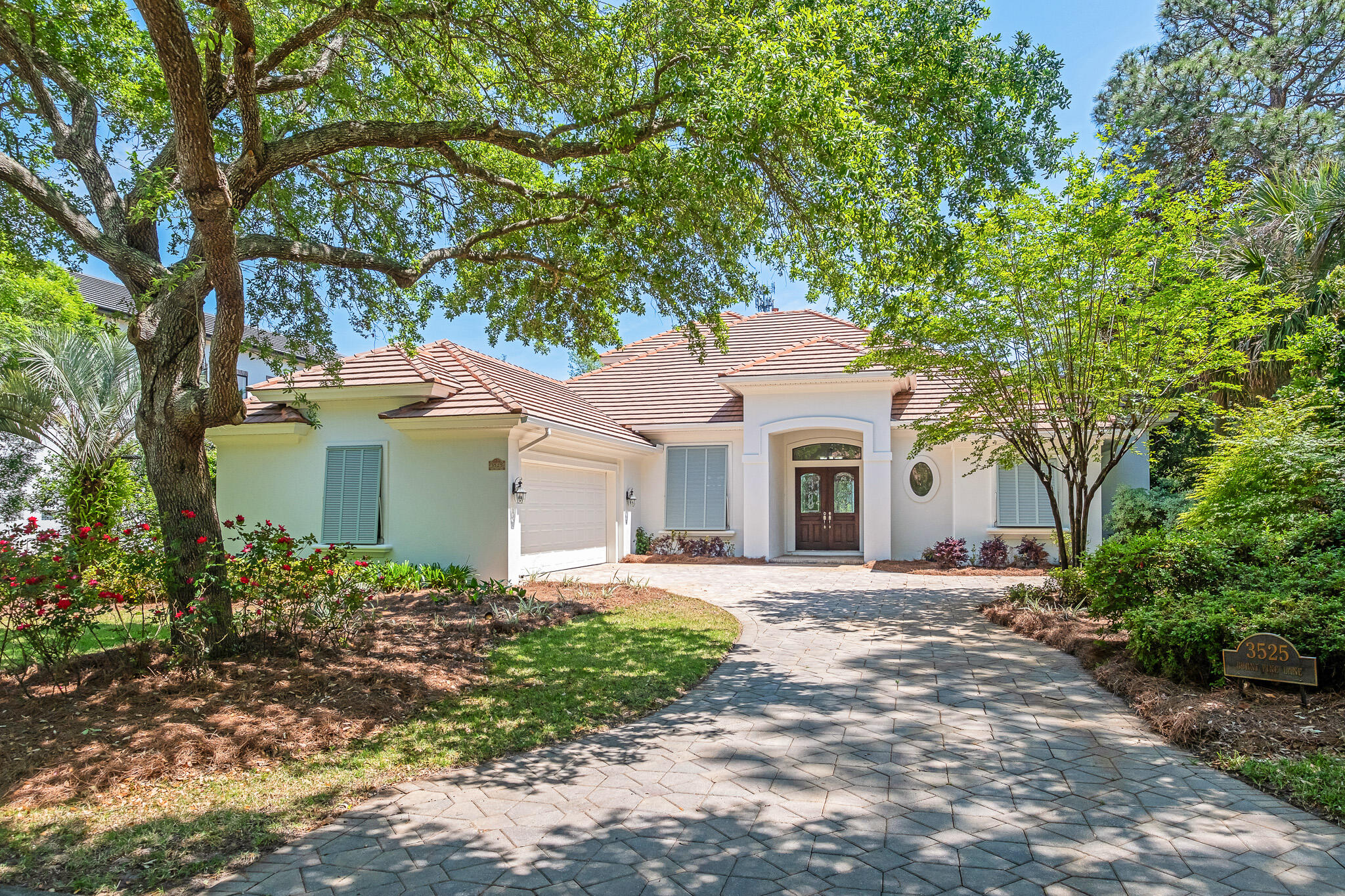 Lowest Price per sq ft in all of Burnt Pine! New interior and exterior paint, 2 new AC units and 2 new water heaters!Indulge in the epitome of Mediterranean elegance positioned within the prestigious Arrowhead enclave of Burnt Pine at Sandestin Golf and Beach Resort. Prepare to be enchanted by this custom-built residence!A symphony of luxury unfolds as you enter, greeted by the allure of modern and timeless charm. Step into your private outdoor sanctuary, a veritable oasis of tranquility and recreation. Immerse yourself in the lavish embrace of an outdoor summer kitchen, heated saltwater pool, soothing spa, and a captivating fireplace--all sheltered beneath the covered lanai. It's a retreat destined to elevate every moment of relaxation and entertainment.