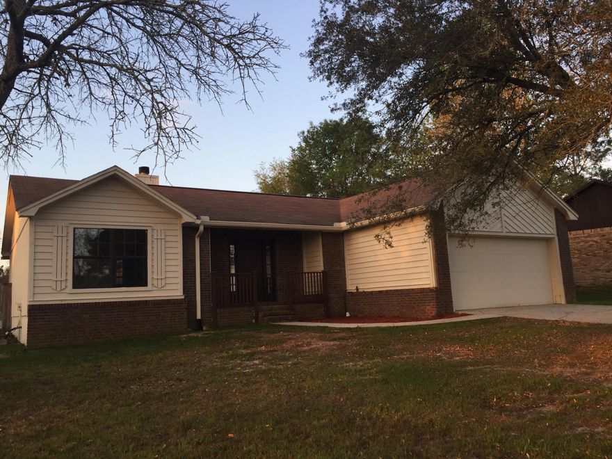 GORGEOUS LIKE NEW 3BR/2BA HOME W/ GARAGE CONVENIENTLY LOCATED SOUTH OF I-10 IN CRESTVIEW!!! Close to schools and shopping!! Check out the list of NEW items: Kitchen w/ NON-SLAM DRAWERS, beautiful GRANITE countertops, NEW flooring and carpet, NEW stainless steel appliances, NEW MONEY SAVING air conditioning system, NEW light fixtures, plug-ins, hardware on doors. *** CHECK OUT THE PHOTOS THIS HOUSE SPEAKS FOR ITSELF ***** ROOM DIMENSIONS TO BE VERIFIED BY BUYER **